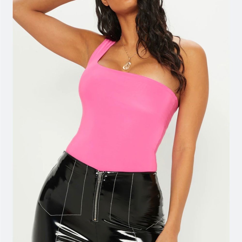 PLT pink body suit size: S